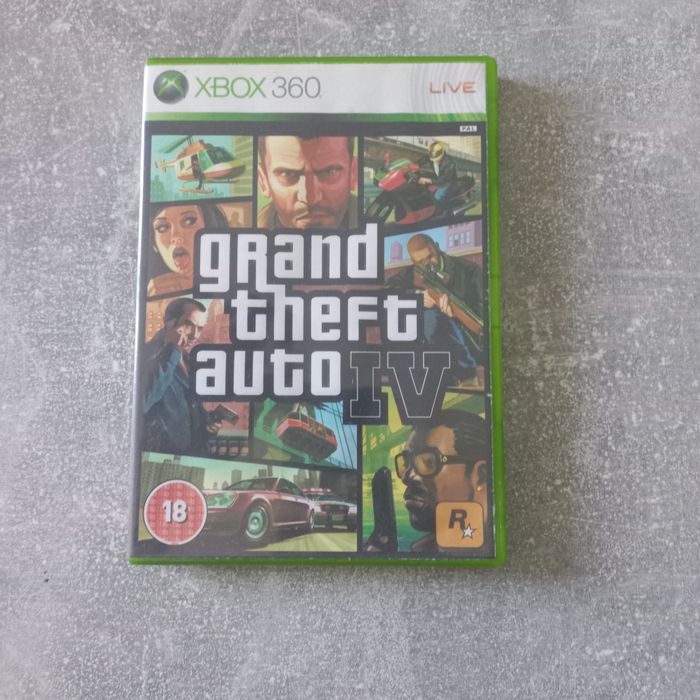 GTA IV Xbox 360.