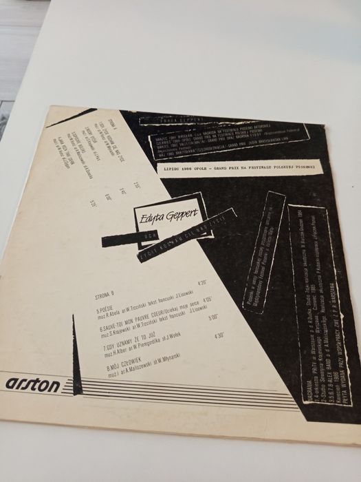 Sprzedam płytę winylową Edyty Geppert