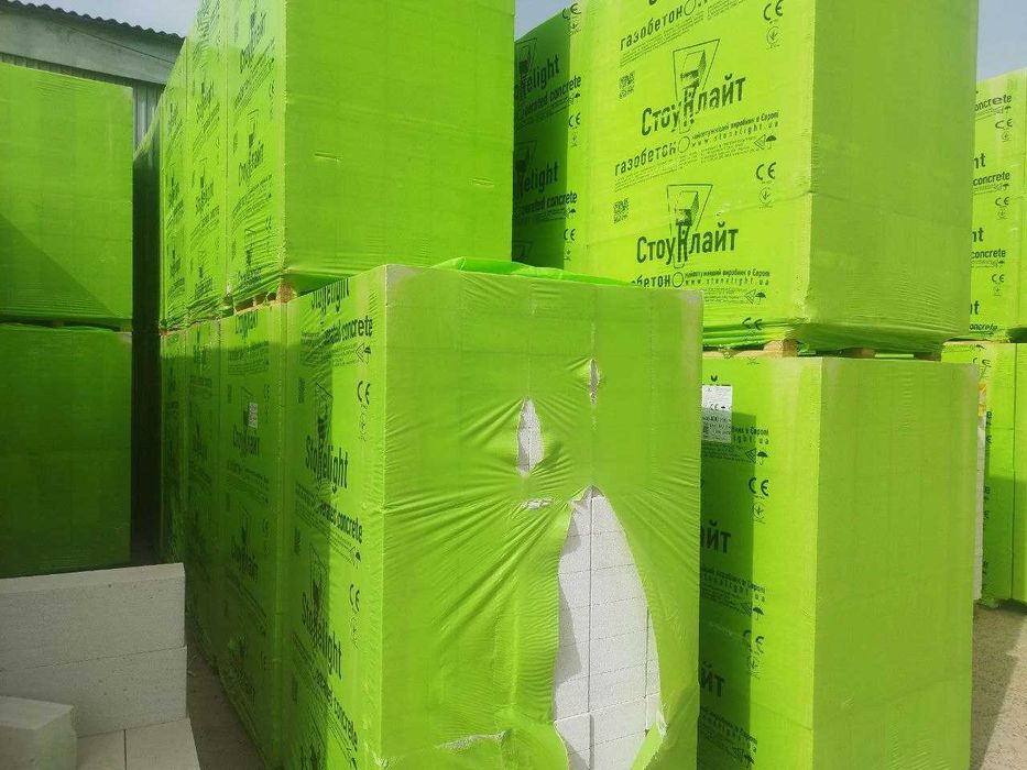 Газоблоки Львів Стоунлайт,піноблоки,газобетон,блоки,газоблок купити Ль