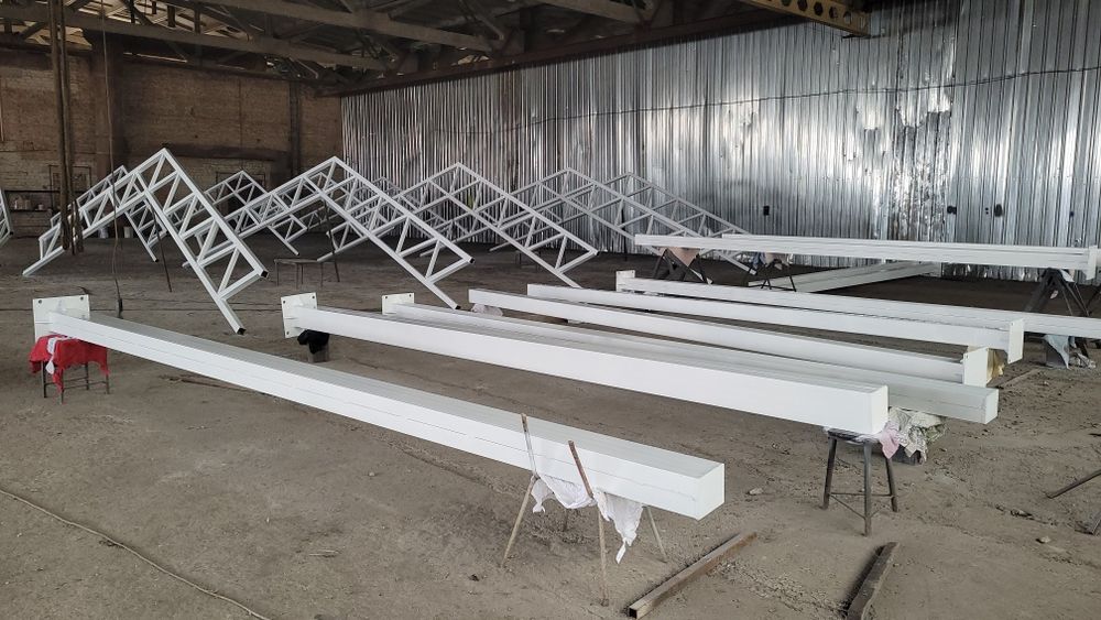 МЕТАЛЕВІ ВИРОБИ! НОВІ ФЕРМИ АНГАРИ наявності та під замовлення

В наяв