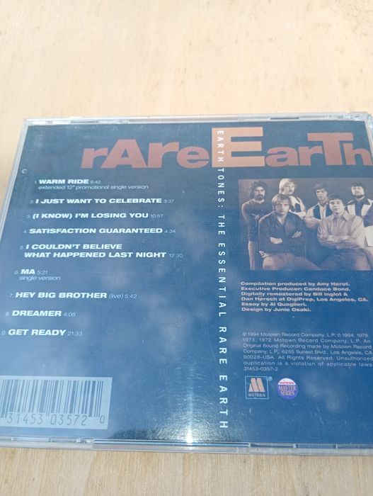 CD Earth Tones: The Essential Rare Earth