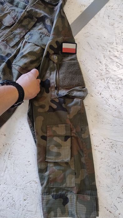 Mundur polowy letni wzór 123, XS 166-170cm +ocieplacz