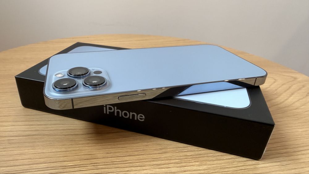 iPhone 13 Pro Max 512 gb Sierra Blue Neverlock Ідеал
