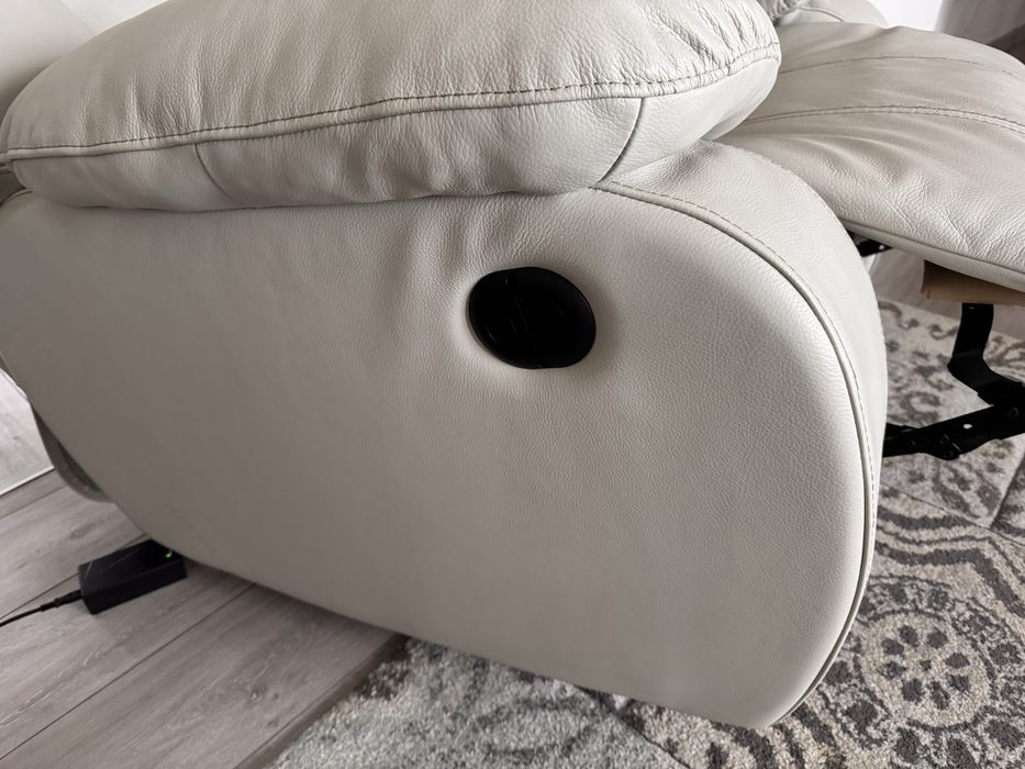 Zestaw ze skóry 3+2+1 meble Pyka