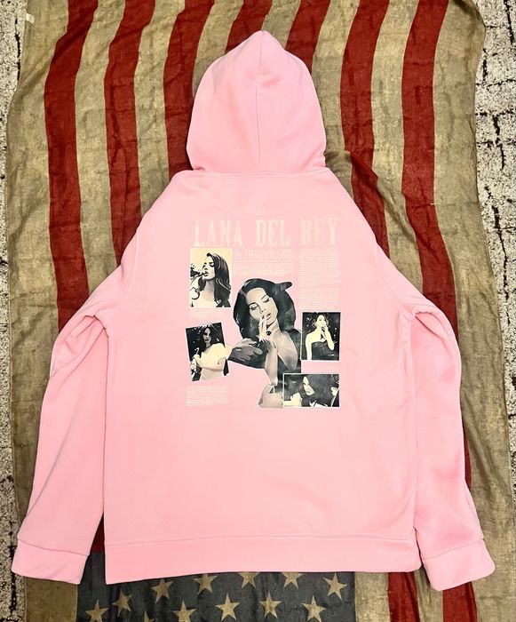 Худі рожеве Lana del Rey