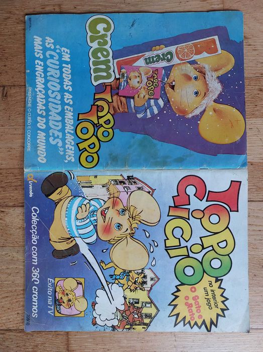 Caderneta de cromos Topo Gigio - Completa