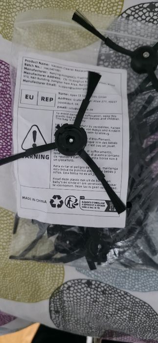 Escovas de robot de limpeza