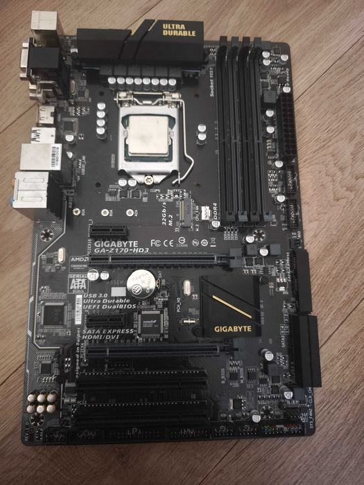 Zestaw Płyta+Procesor LGA1151 Intel Core i5 6500, GA-Z170-HD3