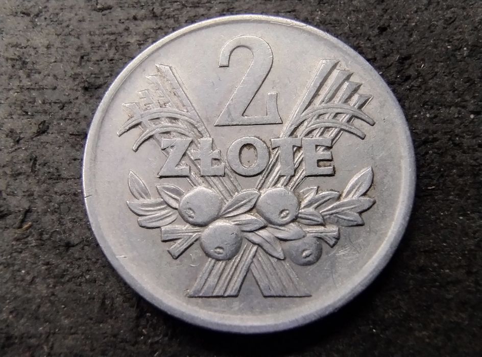 PRL 2 złote jagody 1970