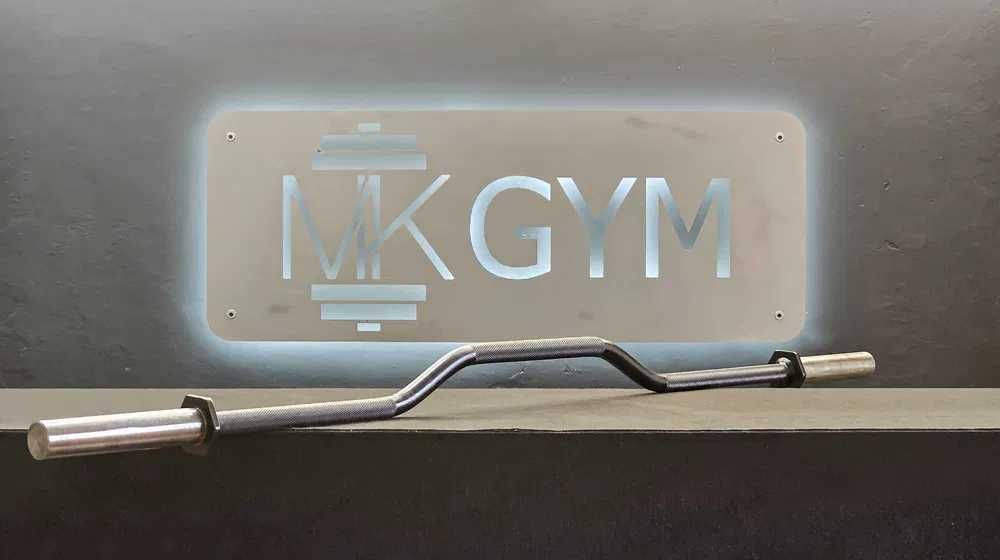 Gryf łamany olimpijski 210cm 30/50 + zaciski