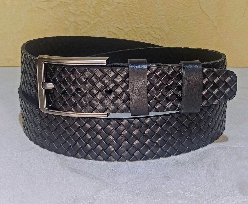 Ремень мужской кожаный пояс чоловічий шкіряний пасок