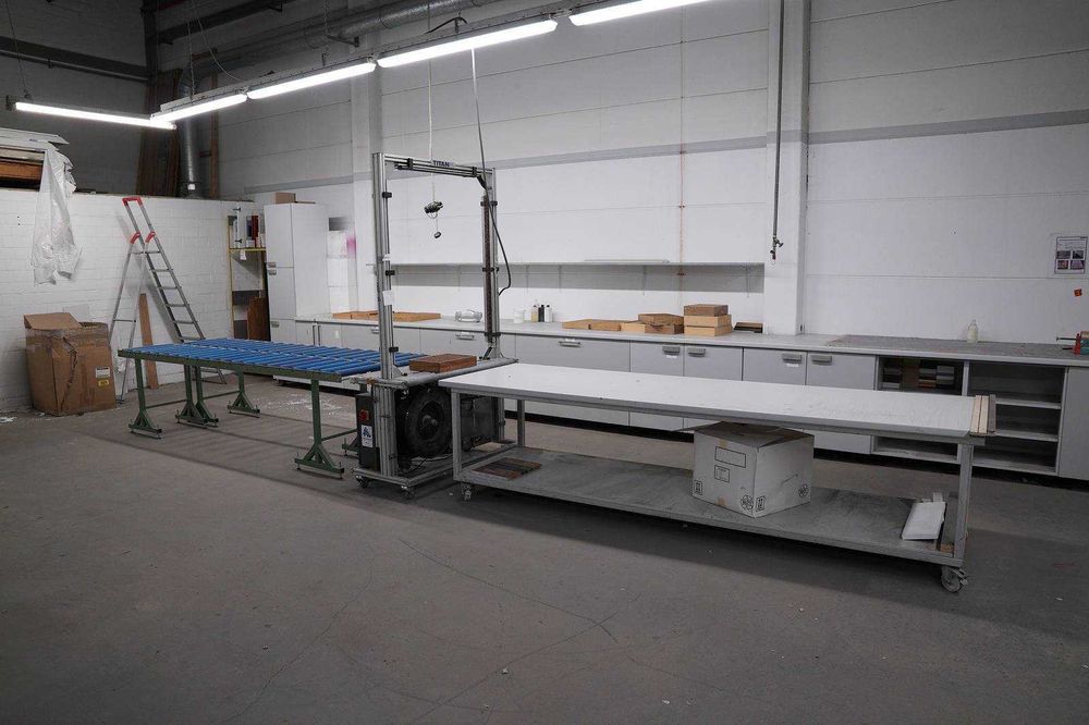 Automatyczna wiązarka bandownica TITAN VK 10 paskarka Kompletna linia