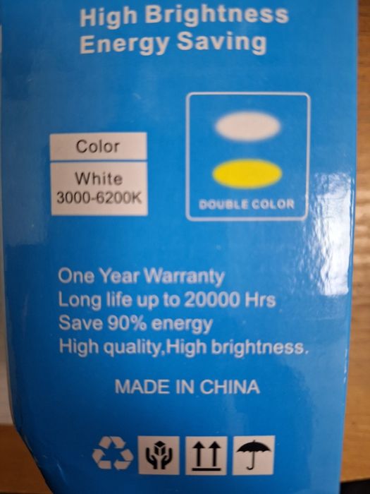 Світло фара 12v лед 3 діода для мотоцикла велосипеда скутера