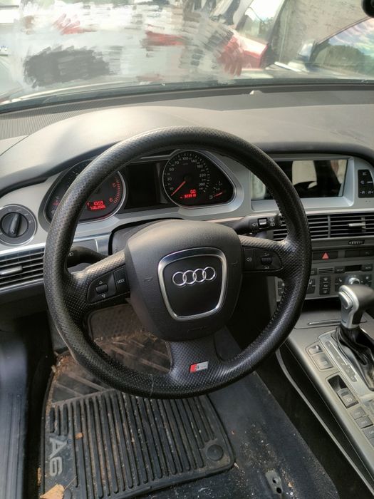 Kierownica Audi A6 C6 A4 B7 Sline Trójramienna airbag multifunkcja