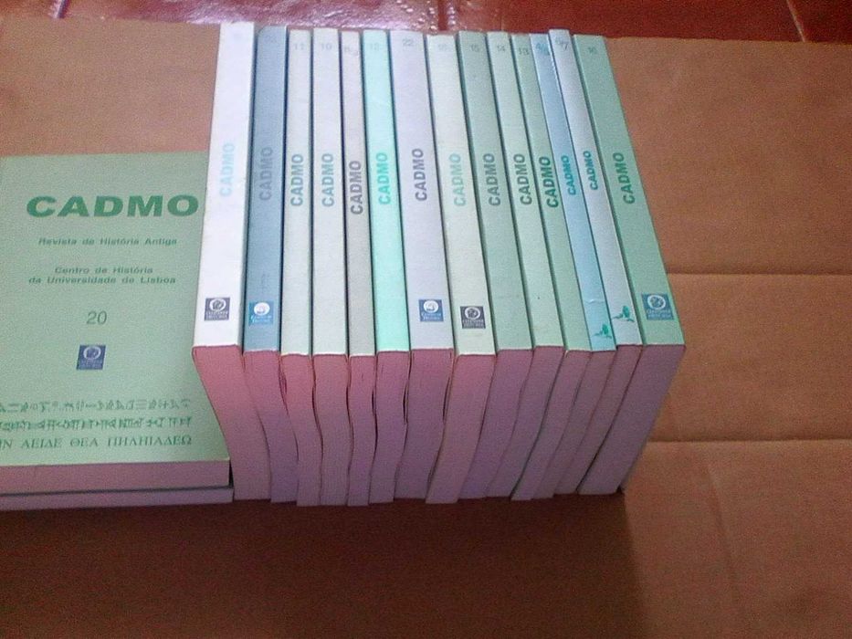 Revista Cadmo Conjunto 16 volumes