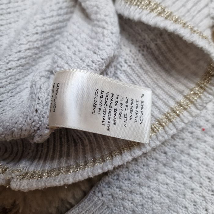 Sweter Hampton Republic dobry skład z WEŁNĄ rozmiar M JAK NOWY