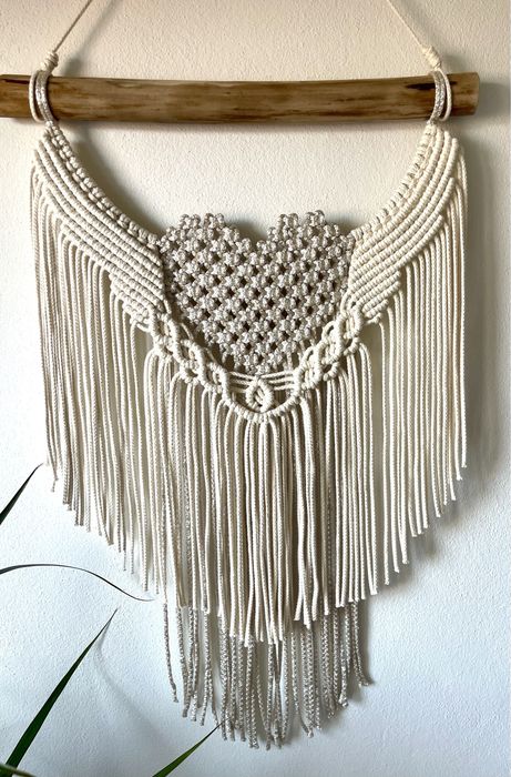 Painel em macrame