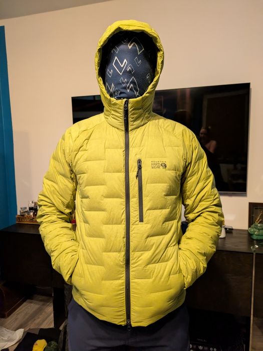 Kurtka puchowa pierze kacze mountain hardwear rozmiar M