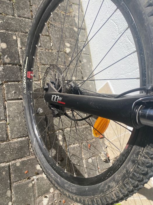 ROCKRIDER BICICLETA BTT DE 29" EXPL 520 Cinzenta pouca utilização