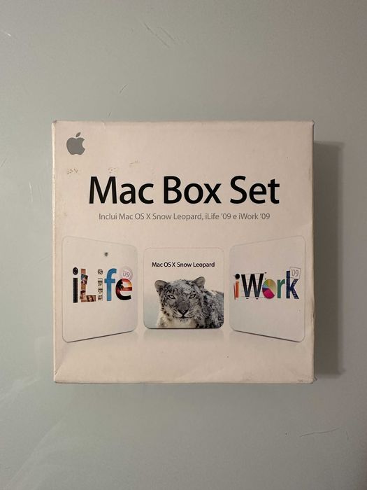 DVD Apple Mac Box Set OS X Leopard 10.5 iLife 09 iWork 09