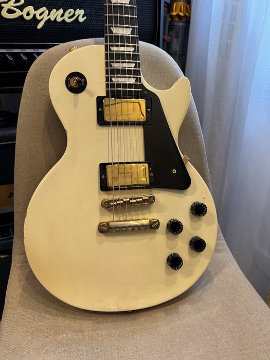 gibson Les Paul studio faded ホワイト Gibson Les Paul Modern Studio Worn White - Gitara