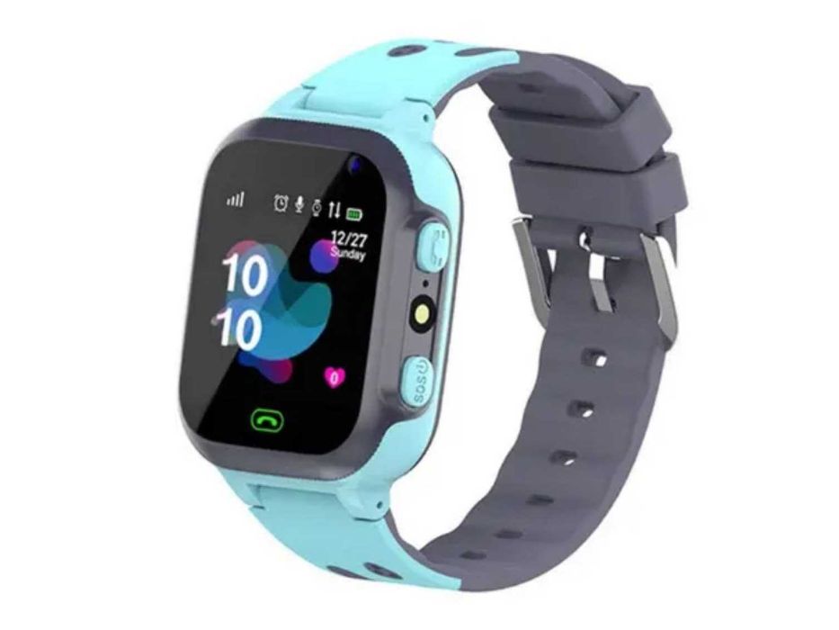 Дитячий смарт годинник Q16 blue Голубий