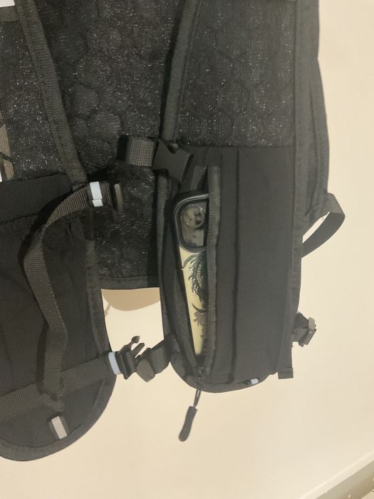 Colete de Corrida e Trail Preto Refletor com Bolsos