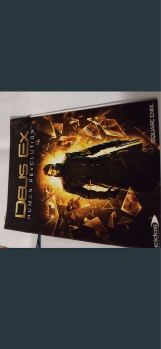 Manual jogo Ps3 Deus Ex Human Revolution