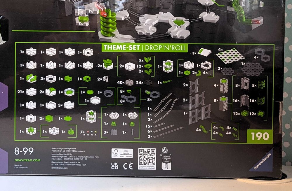 GraviTrax Pro Drop'n'Roll – Nowy, Nieotwarty Zestaw!