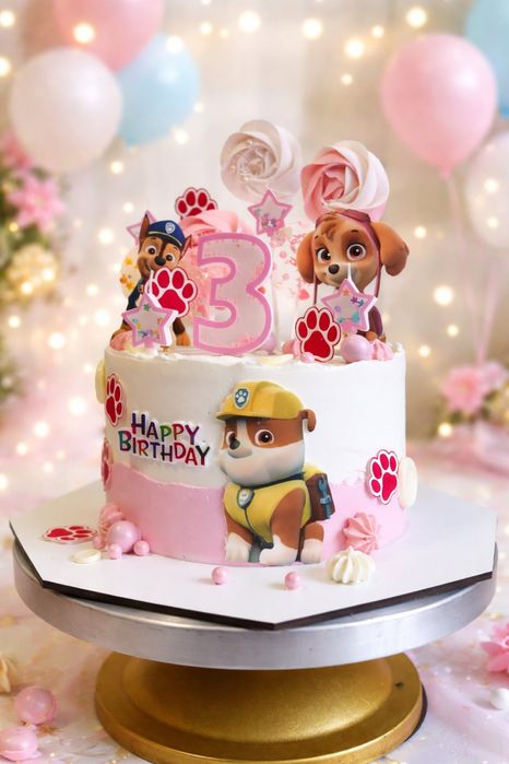 Торт щенячий патруль