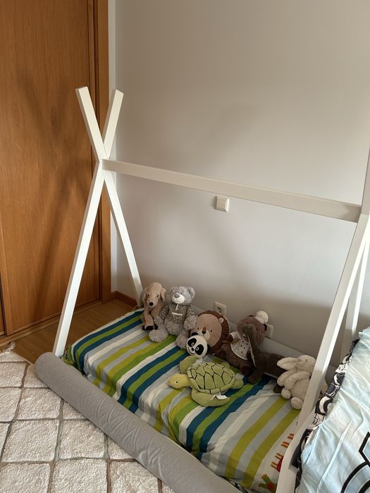 Cama Tipi Montessori com colchão