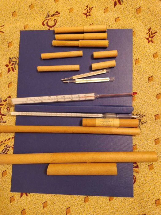 Ртутний градусник лабораторний СССР