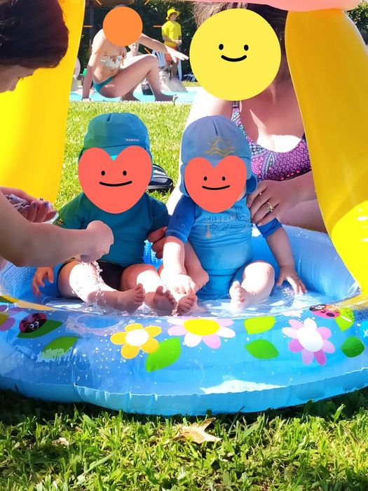 Piscina cogumelo Intex
