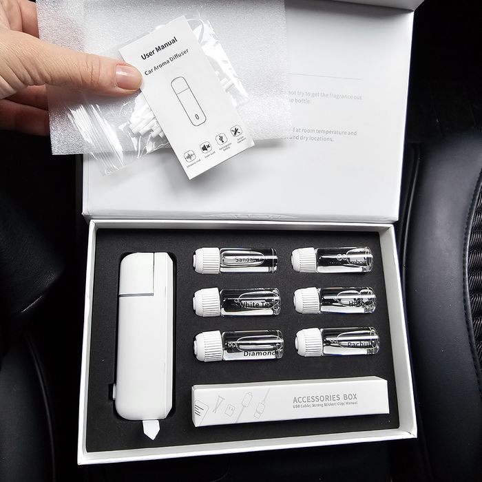 Ультразвуковий автомобільний ароматизатор з автоматичним розпиленням)