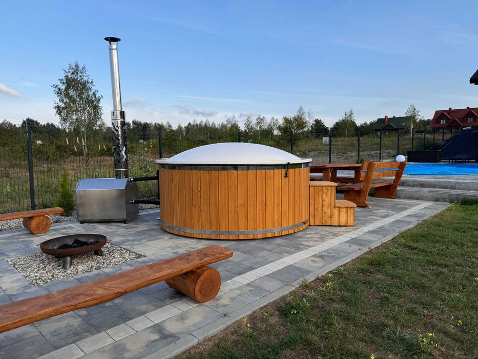 Tanie Banie z Litwy Sauny Ogrodowe Balie Kąpielowe Jacuzzi Beczka Spa