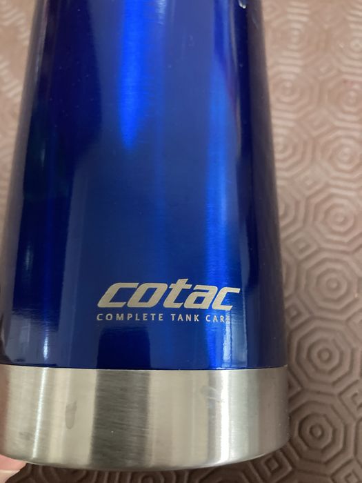 NOVA Garrafa termo inox com 2 copos 750 ml