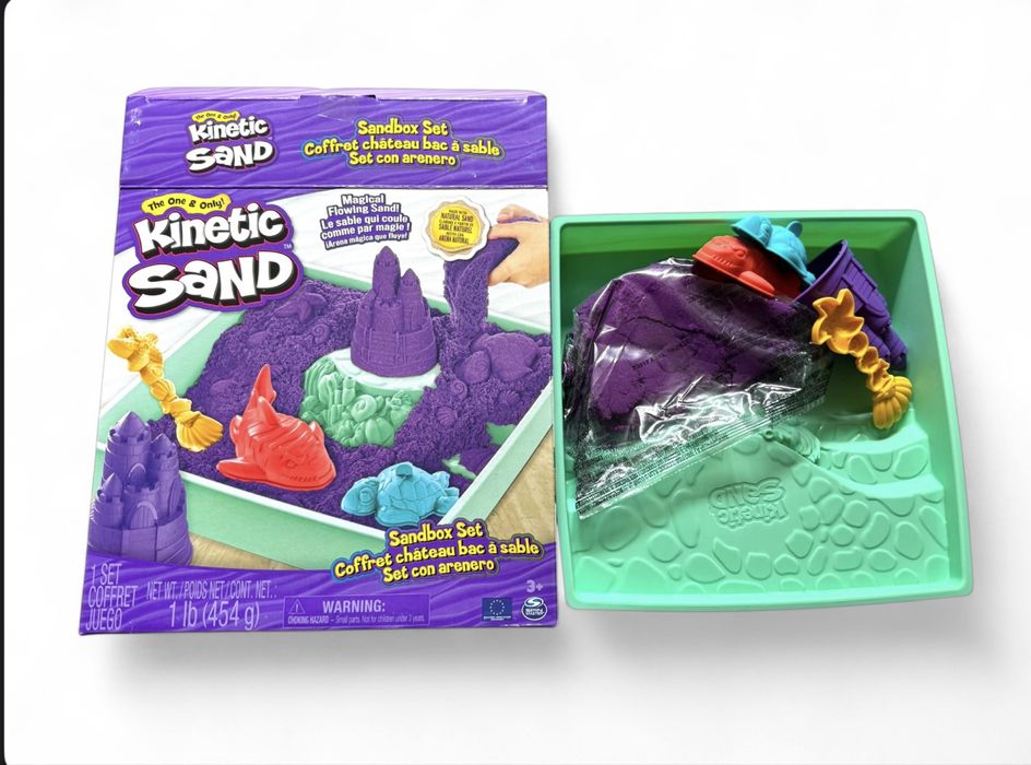Piasek kinetyczny zestaw dla dzieci