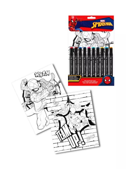 Zestaw Do Malowania Po Numerkach Spiderman Sp50043 Kids Euroswan. Nowy Produkt