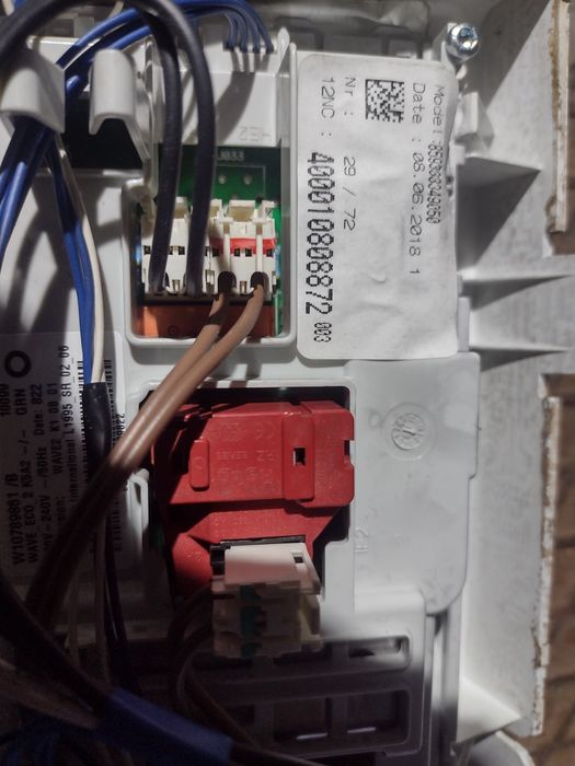 Panel programator Pralki Whirlpool