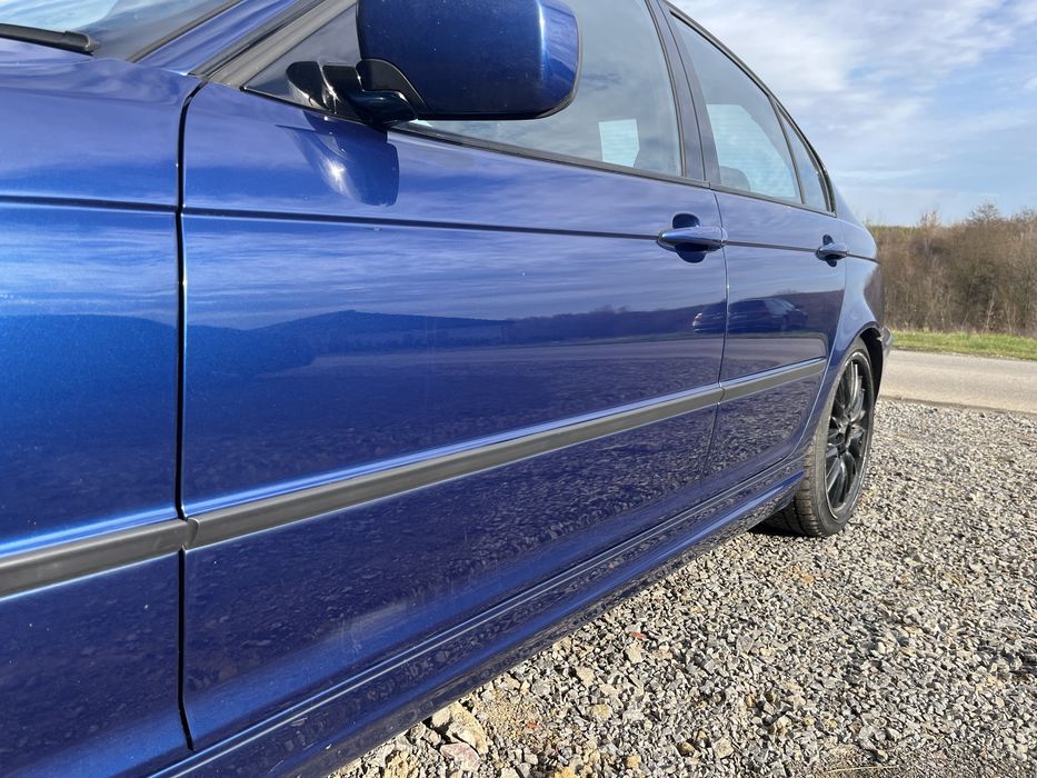 Drzwi przod tyl lewe prawe bmw e46 sedan le mans blau 381 kpl touring