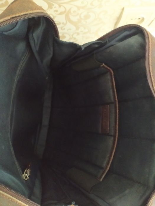 Шкіряний брендовий бізнес-рюкзак LEONHARD HEYDEN, городской рюкзак