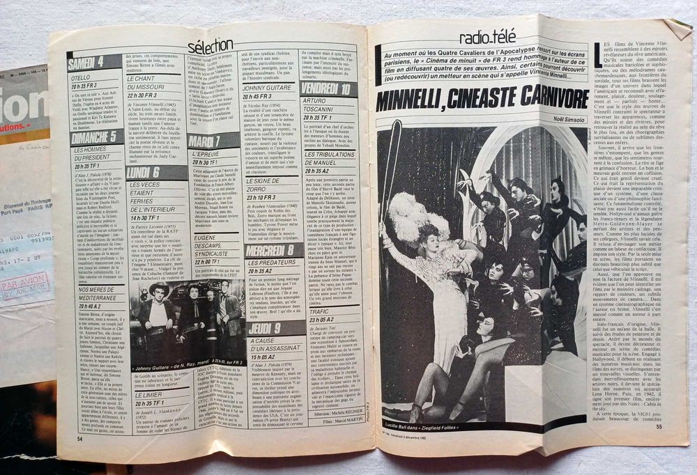 Revistas Révolution de 1982 dirigidas a Álvaro Cunhal
