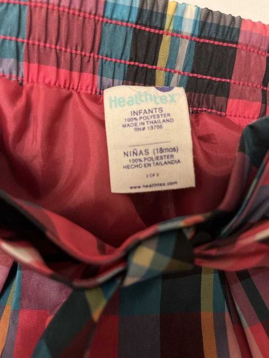 Piękna spódniczka w kratkę Healthtex elegancka sesja jak nowa 74/80