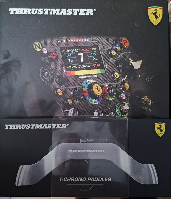 Volante thrustmaster Sf1000 + T-Chrono  Paddles