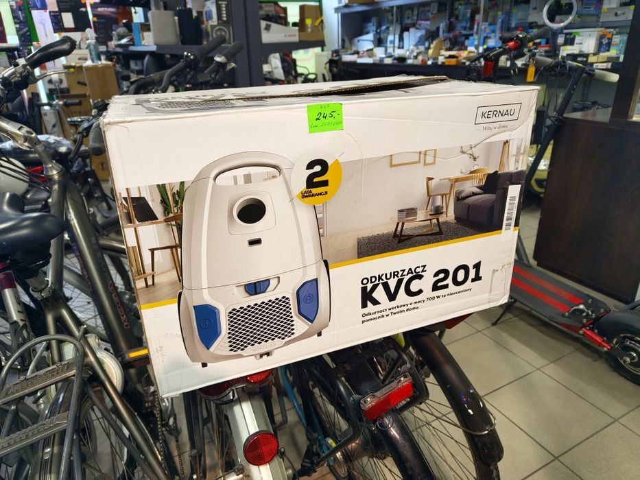 Odkurzacz workowy Kernau KVC 201 700W