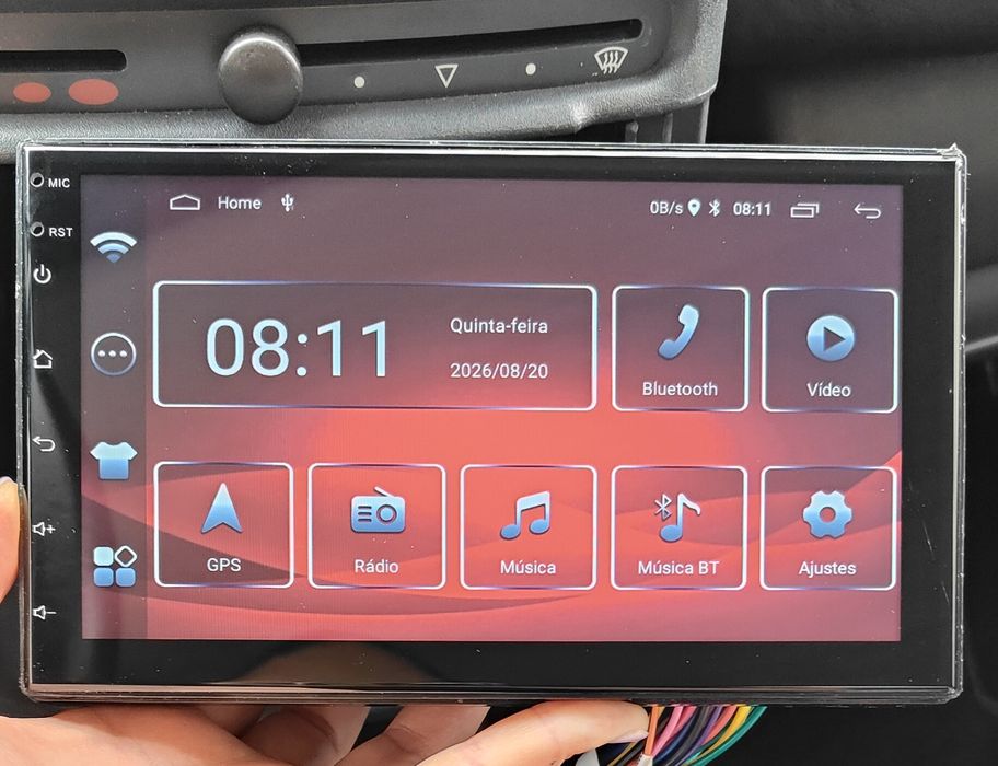 Auto-rádio 2 DIN Touchscreen 7"