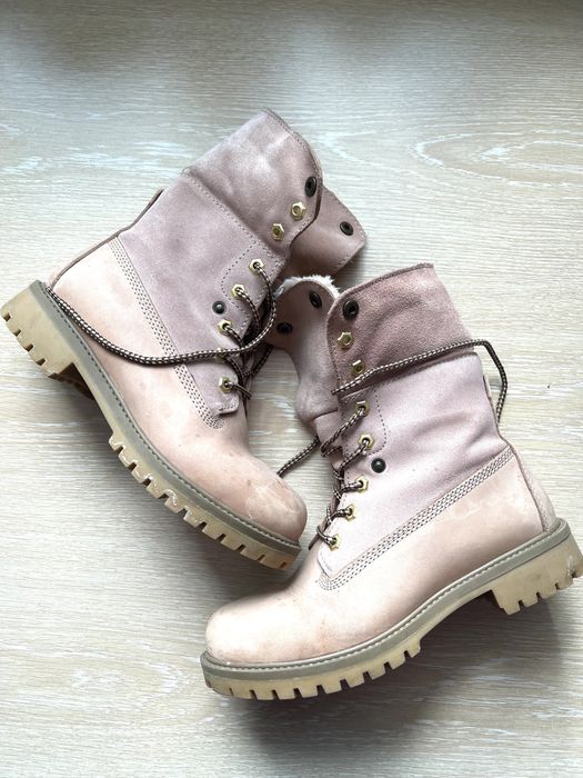 Botki sznurowane trapery śniegowce ocieplane timberlandy CCC