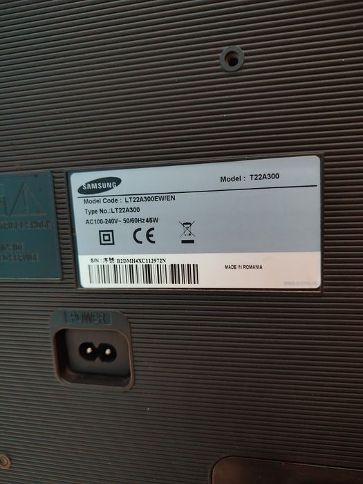 Monitor TV samsung 21 cali