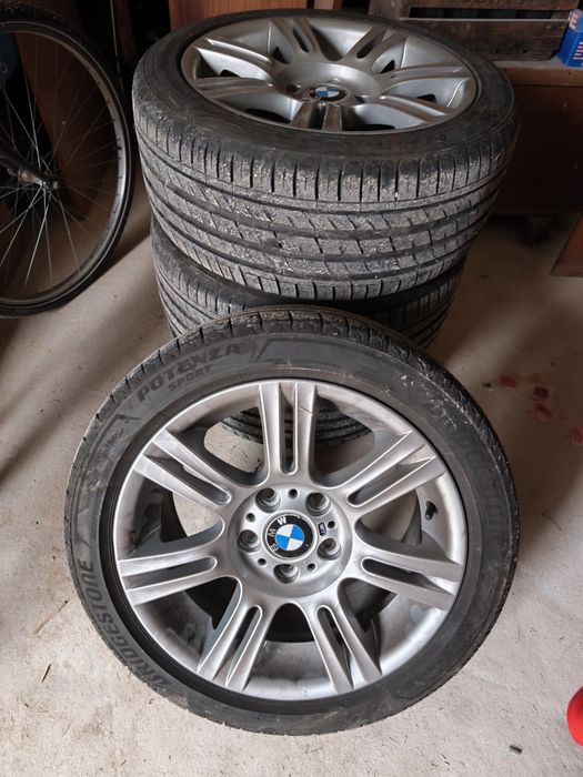 Jantes BMW pack m originais com pneus