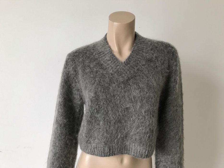 H&M Mohair/Wool Blend sweter damski XS wełna moher